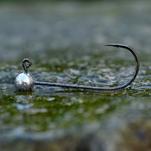 Jigová hlavička REDBASS Sickle #6/0 - 44 mm - #6/0 - 5 g, 5 ks