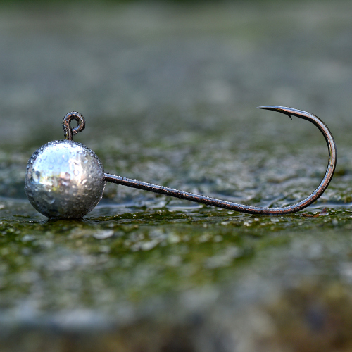 Jigová hlavička REDBASS Sickle #7/0 - 47 mm - #7/0 - 10 g, 5 ks