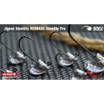 Neváznoucí jigová hlavička REDBASS StandUp Pro Sickle #4/0 - 36 mm