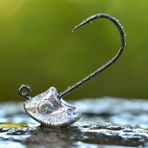 Neváznoucí jigová hlavička REDBASS StandUp Pro Sickle #1 - 25 mm - 10 g, 5 ks