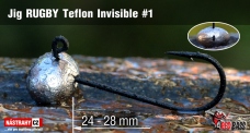 Jig Teflon Invisible RUGBY #1 - 28 mm