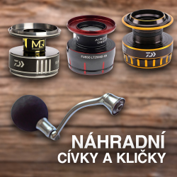 Náhradní cívky a kličky