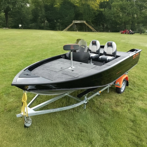 Loď Kimple Hunter 460MSA BASS Black - Kimple Hunter 460MSA BASS Black