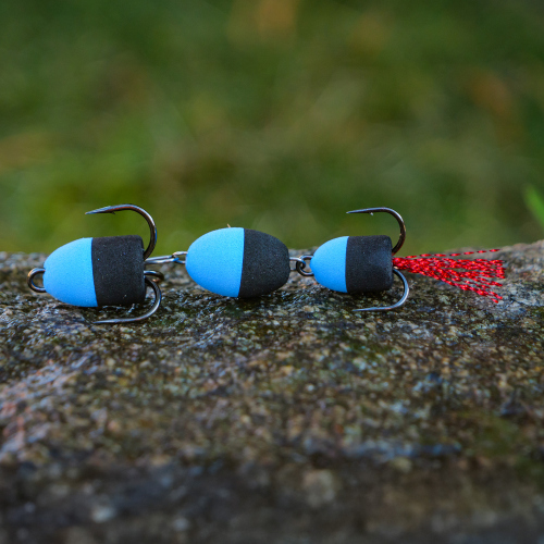 Mandula REDBASS L - 75 mm - Blue/Black (117)