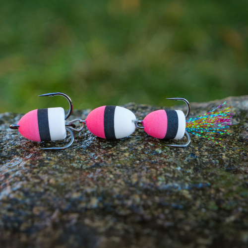 Mandula REDBASS L - 75 mm - Red/Black/White (112)
