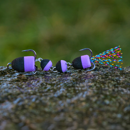 Mandula REDBASS M - 55 mm - Black/Purple (105)