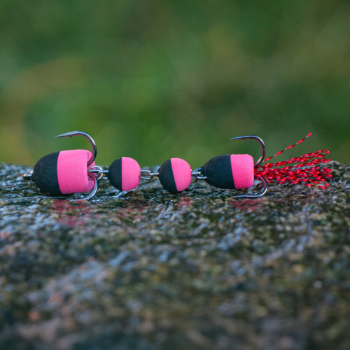 Mandula REDBASS M - 55 mm - Black/Red (107)