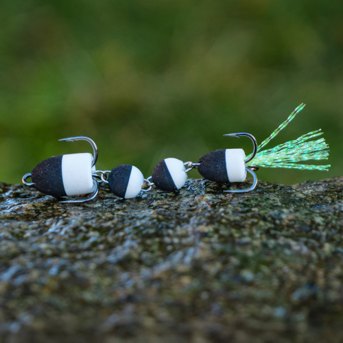Mandula REDBASS M - 55 mm - Black/White (103)