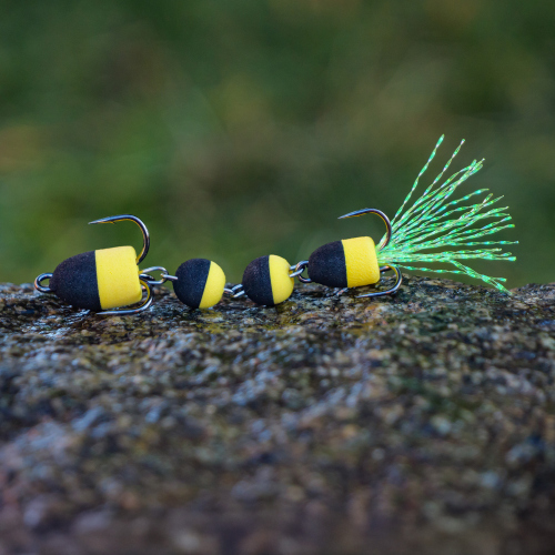 Mandula REDBASS M - 55 mm - Black/Yellow (111)