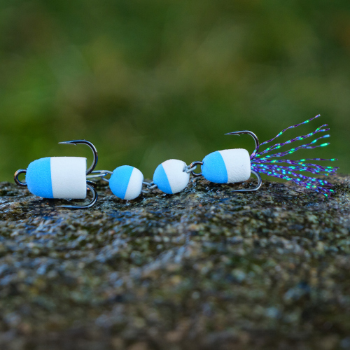 Mandula REDBASS M - 55 mm - Blue/White (106)