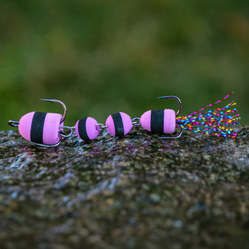 Mandula REDBASS M - 55 mm - Pink/Black/Pink (114)
