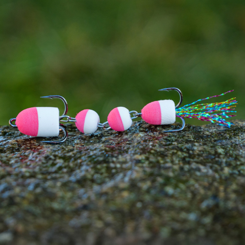 Mandula REDBASS M - 55 mm - Red/White (110)