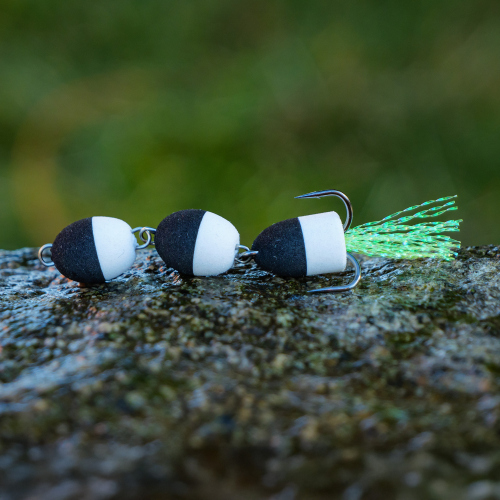 Mandula REDBASS S - 50 mm - Black/White (103)