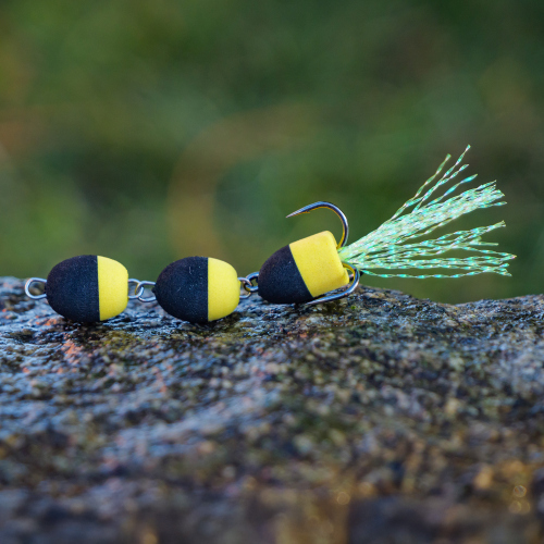 Mandula REDBASS S - 50 mm - Black/Yellow (111)