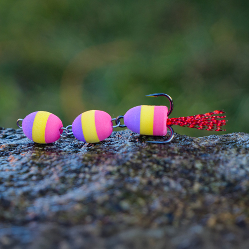 Mandula REDBASS S - 50 mm - Purple/Yellow/Red (109)