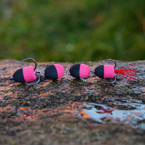 Mandula REDBASS X - 90 mm - Black/Red (107)