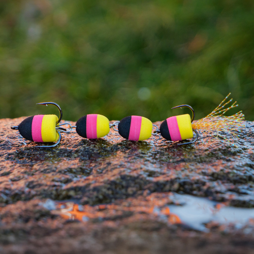 Mandula REDBASS X - 90 mm - Black/Red/Yellow (113)
