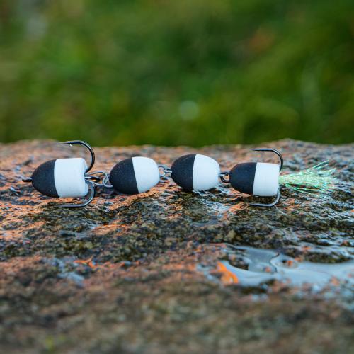 Mandula REDBASS X - 90 mm - Black/White (103)
