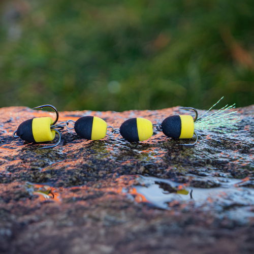Mandula REDBASS X - 90 mm - Black/Yellow (111)