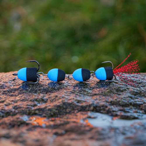 Mandula REDBASS X - 90 mm - Blue/Black (117)