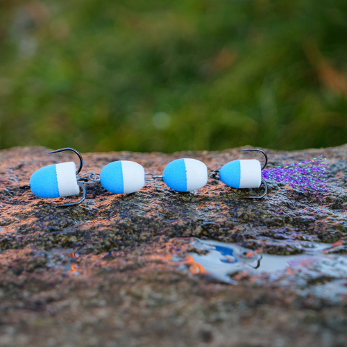 Mandula REDBASS X - 90 mm - Blue/White (106)
