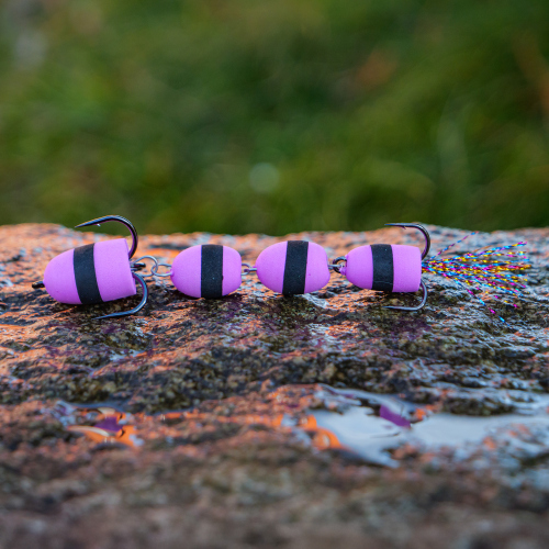 Mandula REDBASS X - 90 mm - Pink/Black/Pink (114)
