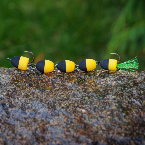 Mandula REDBASS XL - 110 mm - Black/Yellow (111)