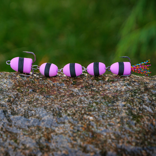 Mandula REDBASS XL - 110 mm - Pink/Black/Pink (114)