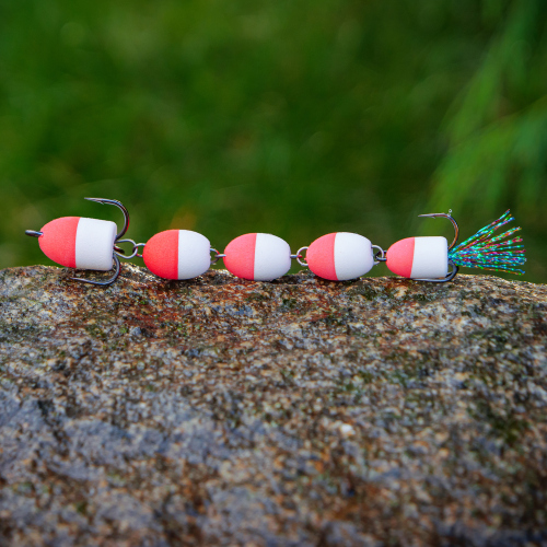 Mandula REDBASS XL - 110 mm - Red/White (110)