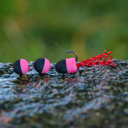 Mandula REDBASS XS - 35 mm - Black/Red (107)