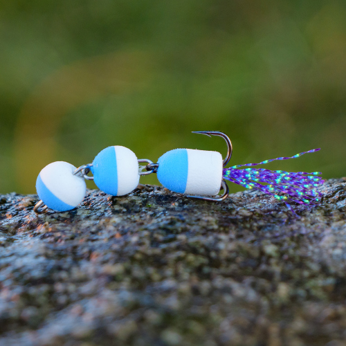 Mandula REDBASS XS - 35 mm - Blue/White (106)