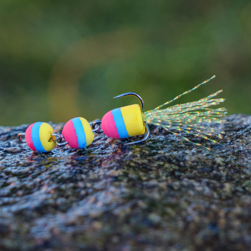 Mandula REDBASS XS - 35 mm - Red/Blue/Yellow (104)