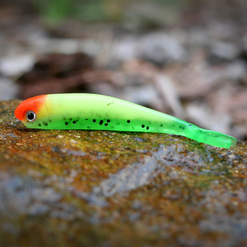 Mikrosmáček REDBASS SSR 2 - 55 mm - SSR 2 - FLUO/GREEN RH - UV COLOR