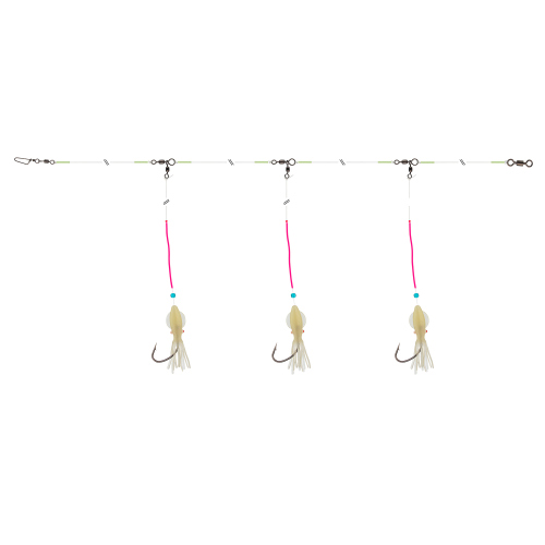 Návazec Deadbait Grandwave Daiwa 300 cm - Barva: Bílá