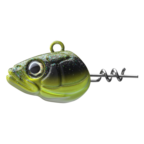 Zavrtávací hlava do gumových nástrah Daiwa Prorex - 30 g, MUDDY GREEN, 1 ks