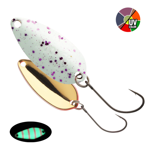 Závodní plandavka Presso MVR DAIWA 2,4 g - Neon glow - 129 - UV + GLOW COLOR (svítí)