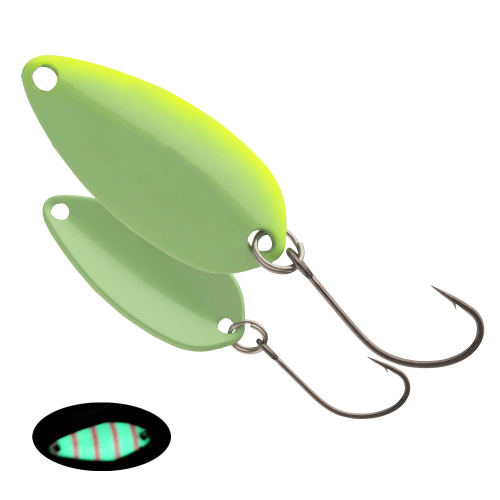 Závodní plandavka Presso MVR DAIWA 2,4 g - Cream glow - 109 - GLOW COLOR (svítí)