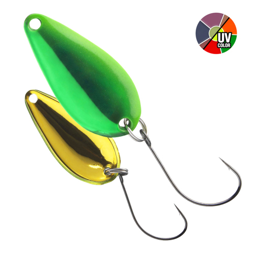Závodní plandavka Presso LMN DAIWA 1,9 g - Green gold yamame - 115 - UV COLOR