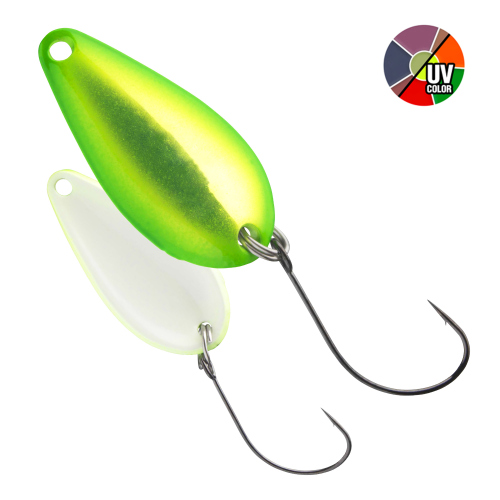 Závodní plandavka Presso LMN DAIWA 1,9 g - Lightning green - 125 - UV COLOR