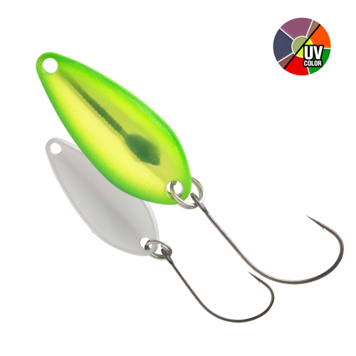 Závodní plandavka Presso EV DAIWA 1,2 g - Lightning green - 125 - UV COLOR