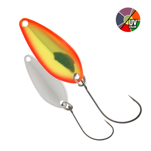 Závodní plandavka Presso EV DAIWA 1,2 g - Lightning orange - 126 - UV COLOR