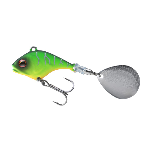 Spinner tail Spin Jig Prorex DAIWA 21 g - Color: Matt Firetiger/Black Stripes