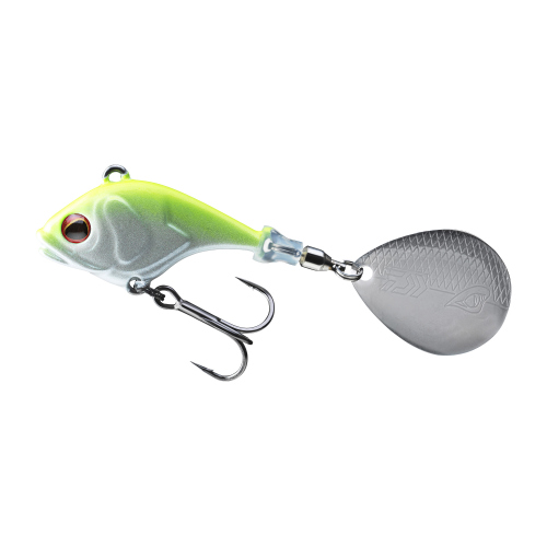 Spinner tail Spin Jig Prorex TG DAIWA 14 g - Color: Chartreuse Sniper