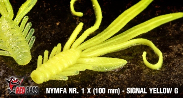 Nymfa REDBASS Nr. 1 X - 100 mm - balení 5 ks