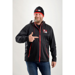 Mikina s kapucí "Doublefleece" REDBASS 