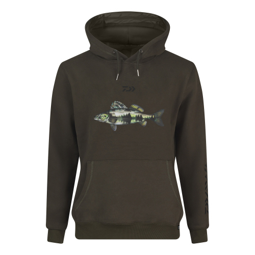 Mikina s kapucí DAIWA D-VEC Zander - Vel. XXL