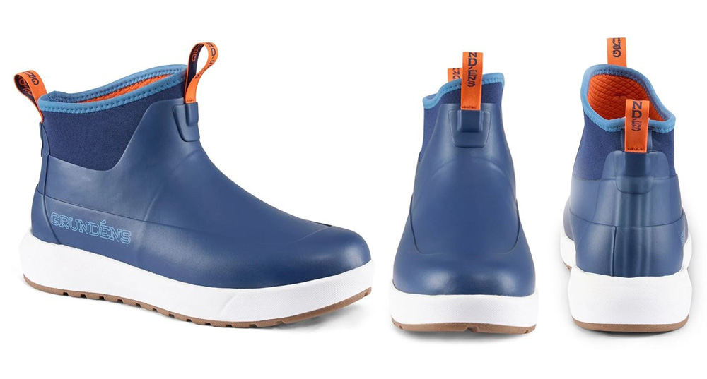 Boty GRUNDÉNS Deck-Runner Ankle - Blue Abyss Boty GRUNDÉNS Deck-Runner Ankle - Blue Abyss