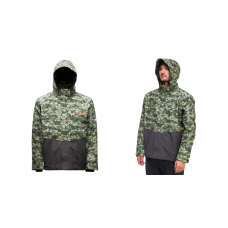 Bunda Gore-Tex® GRUNDÉNS Downrigger - Camo Green/Anchor