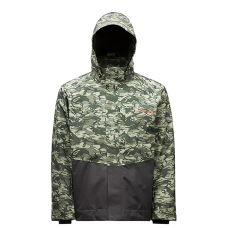 Bunda Gore-Tex® GRUNDÉNS Downrigger - Camo Green/Anchor Bunda Gore-Tex® GRUNDÉNS Downrigger - Camo Green/Anchor