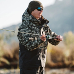 Bunda Gore-Tex® GRUNDÉNS Downrigger - Camo Green/Anchor